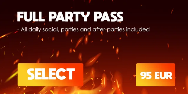 Full Party Pass — &euro;95